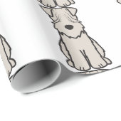 Papier Cadeau Bande dessinée blonde comme les blés doucement (Coin rond)