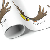 Papier Cadeau Bande dessinée Eagle (Coin rond)