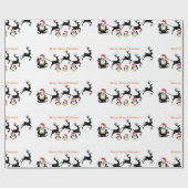 Papier Cadeau Bande dessinée mignonne de Penquin, papier (Plat)