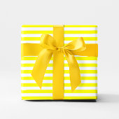 Papier Cadeau Bande jaune