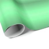Papier Cadeau Bande lumineuse verte (Coin rond)