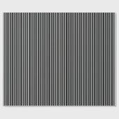Papier Cadeau Bande Safari noire (Plat)