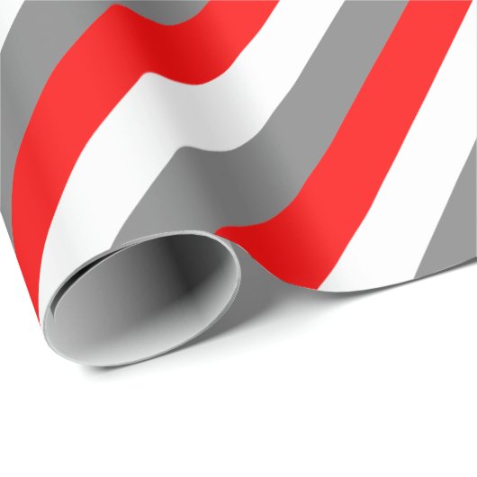 Papier Cadeau Bandes (Coin rond)