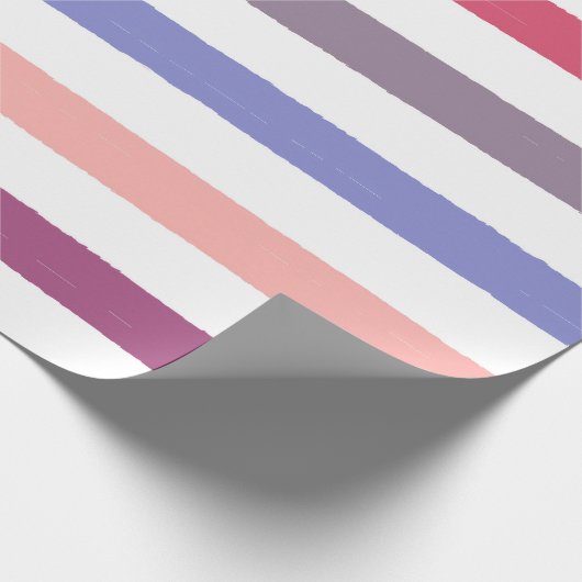 Papier Cadeau Bandes aquarelles (Coin)