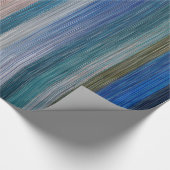 Papier Cadeau Bandes colorées (Coin)