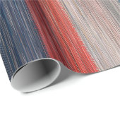 Papier Cadeau Bandes colorées (Coin rond)