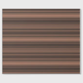 Papier Cadeau Bandes de chocolat (Plat)