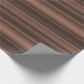 Papier Cadeau Bandes de chocolat (Coin)