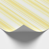 Papier Cadeau Bandes de citron (Coin)
