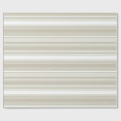 Papier Cadeau Bandes de grès (Plat)