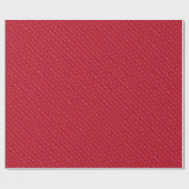 Papier Cadeau Bandes de points mignonnes blanc rouge ou toute co (Plat)