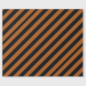 Papier Cadeau Bandes d'Halloween (Plat)