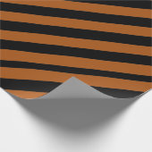 Papier Cadeau Bandes d'Halloween (Coin)