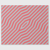 Papier Cadeau Bandes diagonales symétriques arrière - plan 5 (Plat)