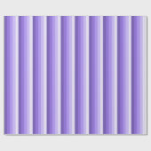 Papier Cadeau Bandes d'ombre violette (Plat)