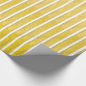 Papier Cadeau Bandes d'or (Coin)