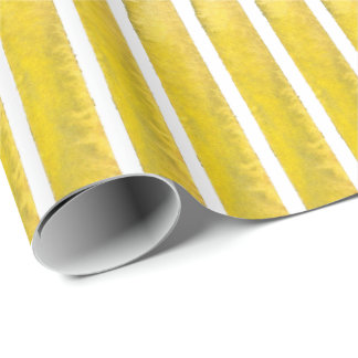 Papier Cadeau Bandes d'or