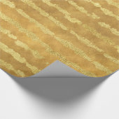 Papier Cadeau Bandes Gold Glitz (Coin)