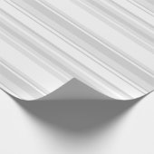 Papier Cadeau Bandes gris clair (Coin)