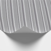Papier Cadeau Bandes grises (Coin)