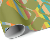 Papier Cadeau Bandes MCM (Coin rond)