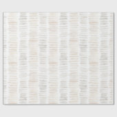 Papier Cadeau Bandes neutres (Plat)