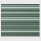 Papier Cadeau Bandes vertes (Plat)