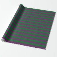 Bandes vertes et violettes de la forêt