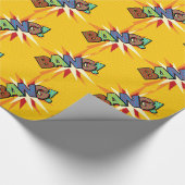 Papier Cadeau BANG Fun Retro Comédie Livre Pop Art (Coin)