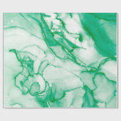 Papier Cadeau Bannière D'Encre D'Alcool De Printemps. Peinture c (Plat)