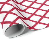 Papier Cadeau Bannière Motif De L'Alabama (Coin rond)