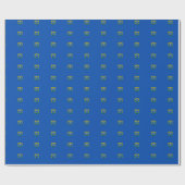 Papier Cadeau Bannière Motif Du Nevada (Plat)