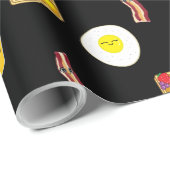 Papier Cadeau Bannière petit-déjeuner (Coin rond)