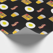 Papier Cadeau Bannière petit-déjeuner (Coin)