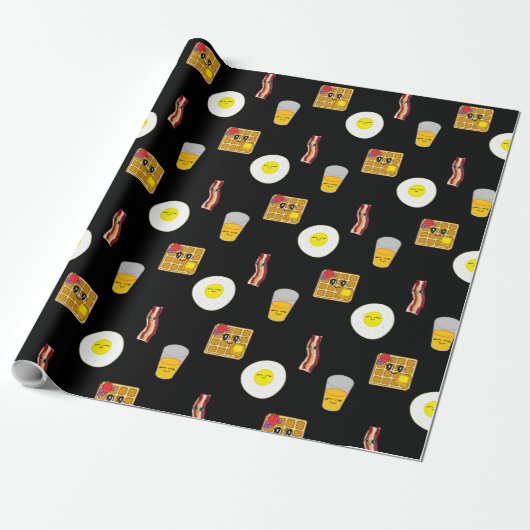 Papier Cadeau Bannière petit-déjeuner (Déroulé)