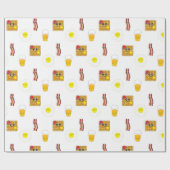 Papier Cadeau Bannière petit-déjeuner (Plat)