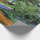 Papier Cadeau Banque de l'Oise à Auvers par Vincent van Gogh (Coin)