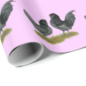 Papier Cadeau Bantams (Coin rond)