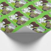 Papier Cadeau Bantams en plumes Legs (Coin)