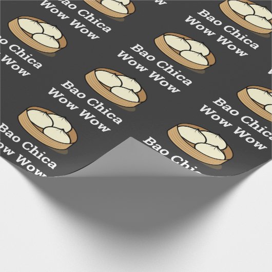 Papier Cadeau Bao Chica Wow Waouh papier enveloppant (Coin)