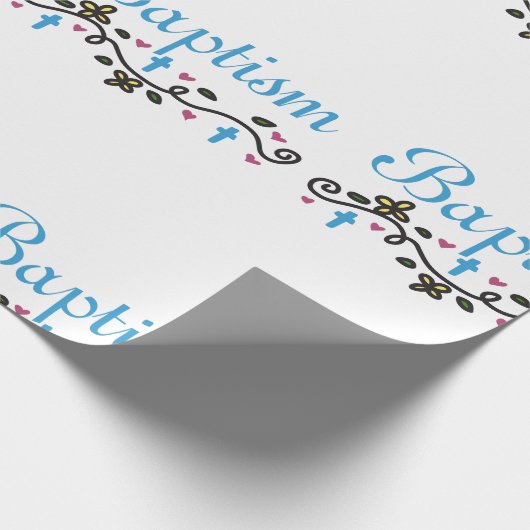 Papier Cadeau Baptême (Coin)