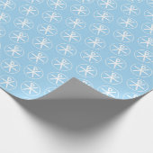 Papier Cadeau Baptême de chi-rho (Coin)