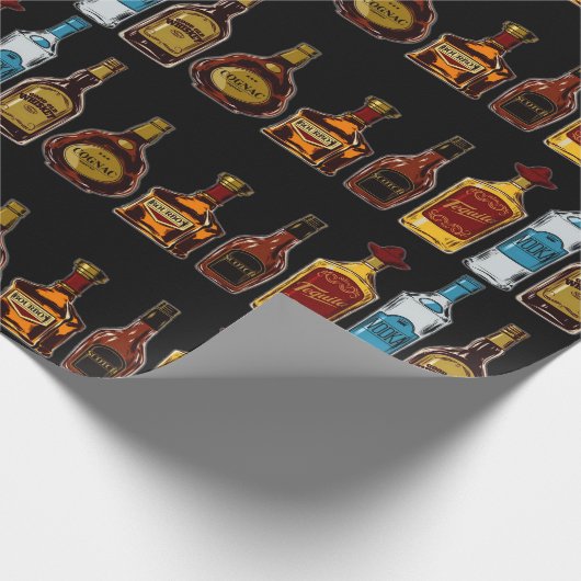 Papier Cadeau Bar Ouvert (Coin)