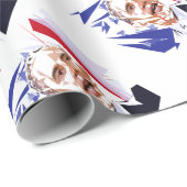 Papier Cadeau Barack Obama (Coin rond)