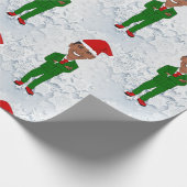 Papier Cadeau barack obama santas (Coin)
