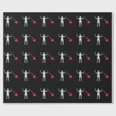 Papier Cadeau Barbe Noire Edward Teach Pirate Papier d'enveloppe (Plat)