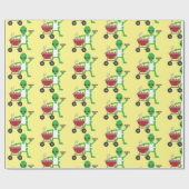 Papier Cadeau Barbecue Alien Cuisine Thunder_Cove (Plat)