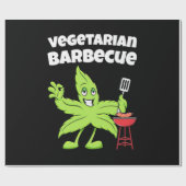 Papier Cadeau Barbecue végétarien (Plat)