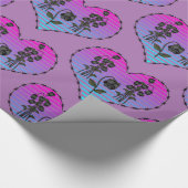 Papier Cadeau Barbed Wire Heart (Coin)