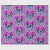 Papier Cadeau Barbed Wire Heart (Plat)